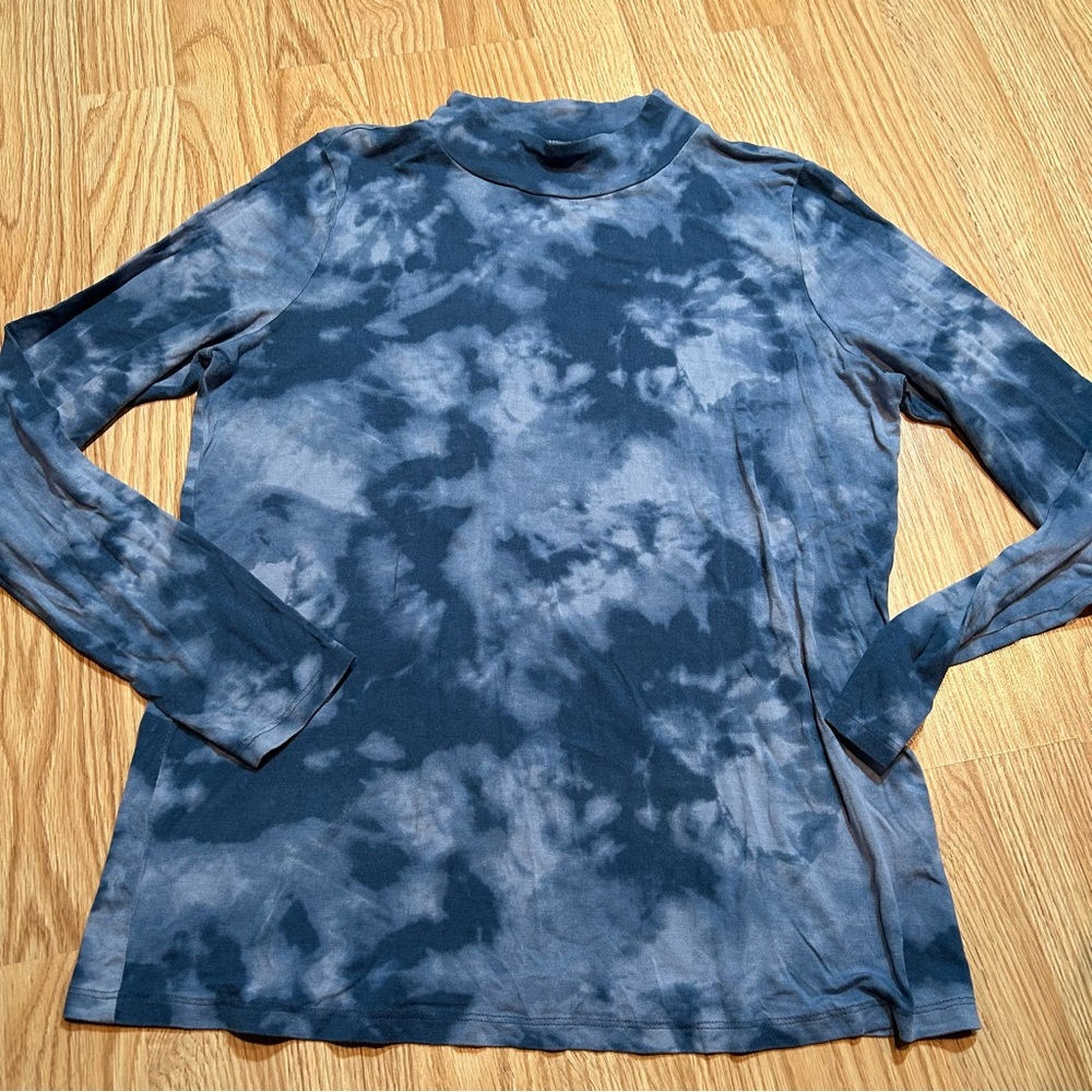 G by Giuliana mock neck tie dye top medium‎